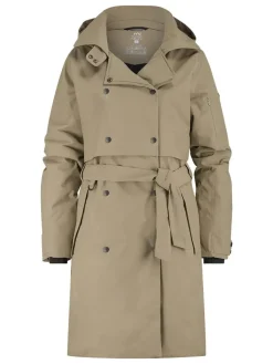 Human Nature Waterdichte Jassen|Winterjassen<Torrei - Parka dames Donkder zand