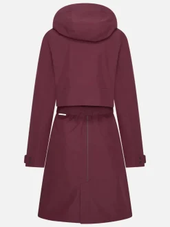 Human Nature Zomerjassen|Waterdichte Jassen<Torry - Parka dames Bordeaux