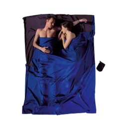 Cocoon Slaapzakken|Slaapzakken<Travelsheet Dubbel Zijde Donkerblauw