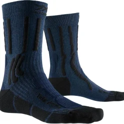 X-socks Sokken|Wandelsokken<Trek Cotten Crew wandelsokken -Dames Marineblauw