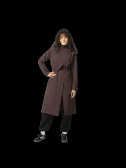 DAMES Agu Waterdichte Jassen|Regenjassen>Trench Coat Winter Regenjas Urban Outdoor Dames