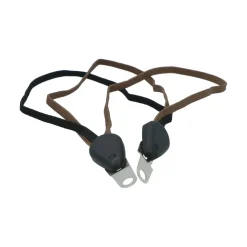 Dresco Bagagedrageraccessoires>Trio snelbinder 60cm voor elke fiets, bruin/zwart