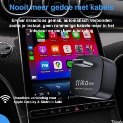 Thingy Draadloze Ontvangers<Ultra Mini USB-C 2-in-1 CarPlay Dongle
