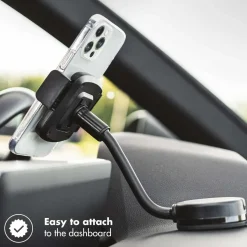 Accezz Telefoon & Tablethouders<Universele Telefoonhouder Auto - Zwart