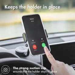 Accezz Telefoon & Tablethouders<Universele Telefoonhouder Auto - Zwart