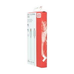 Carpoint Stekkers & Kabels<USB-C naar Lightning Kabel 1m voor Apple
