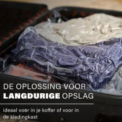 Luvego Packing Cubes>Vacuumzakken - 13 Delig - met Handpomp