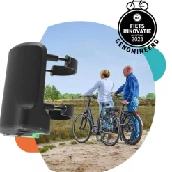 Bypoint Valdetectie<Valdetectiesysteem Fiets Zwart