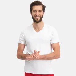 Heren Bamboo Basics T-Shirts>VELO - 2 V-hals T-shirts