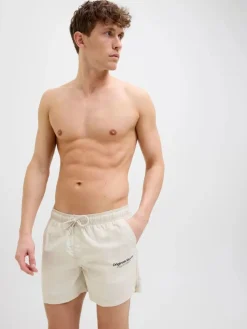 Jack & Jones Zwembroeken<Vesterbro - JPSTNAXOS - Zwembroek Grijs