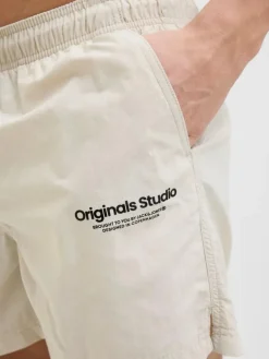 Jack & Jones Zwembroeken<Vesterbro - JPSTNAXOS - Zwembroek Grijs
