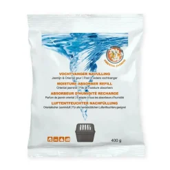 Bullstore Interieurverzorging>Vochtvanger navulling - 24x - 400 gram - jasmijn