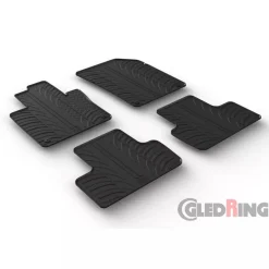 Gledring Automatten<Volvo XC60 2017 - Rubbermatten Zwart