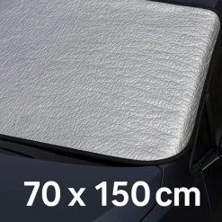 Hem Antivries Dekens<Voorruithoes 70x150 cm - Universeel Auto