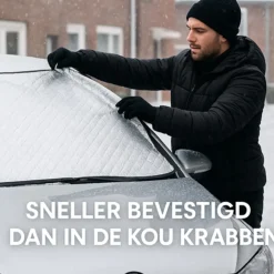 Hem Antivries Dekens<Voorruithoes 70x150 cm - Universeel Auto