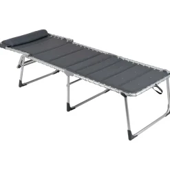 Crespo Campingstoelen|Ligbedden<Vouwbed AL/364 Deluxe Donker grijs
