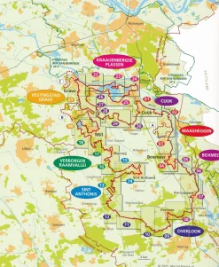 Stichting Wandelnet Wandelgidsen|Reisgidsen>Wandelgids Streekpad Land van Cuijk