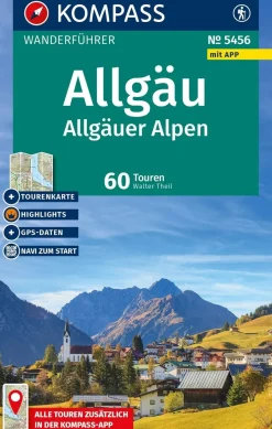 Kompass Wandelgidsen|Reisgidsen<Wandelgids WF 5456 Allgäu