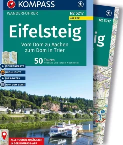 Kompass Wandelgidsen|Reisgidsen>Wandelgids WF 5217 Eifelsteig