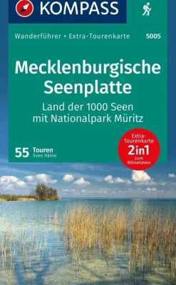 Kompass Wandelgidsen|Reisgidsen<Wandelgids WF 5005 Mecklenburgische Seenp