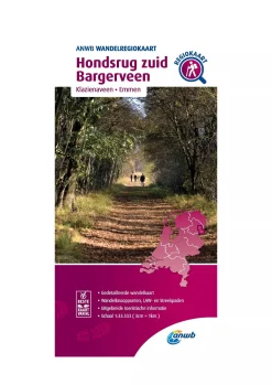 ANWB Wandelkaarten|Wandelkaarten>Wandelkaart Hondsrug Zuid - Bargerveen