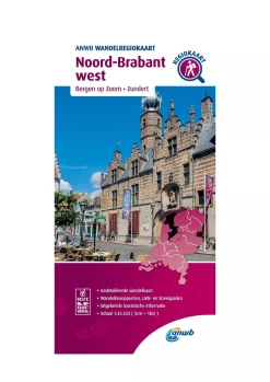 ANWB Wandelkaarten|Wandelkaarten>Wandelkaart Noord-Brabant West