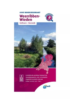 ANWB Wandelkaarten|Wandelkaarten>Wandelkaart Weerribben- Wieden
