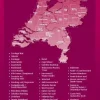 ANWB Wandelkaarten|Wandelkaarten>Wandelregiokaart Groninger Wad
