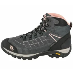 Brütting Wandelschoenen|Wandelschoenen<Wandelschoen dames Mt Crillon High Grijs