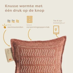 Pleafs Warmtekussens>Warmtekussen 45x45cm Boho