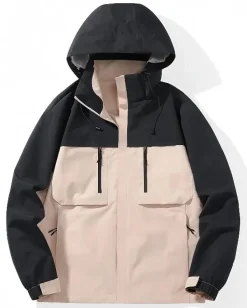 Hike Horizon Zomerjassen|3-In-1 Jassen<Waterdichte Wandeljas - HorizonJacket Roze - Zwart