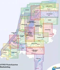 ANWB Waterkaarten>Waterkaart 8 - Grote Rivieren