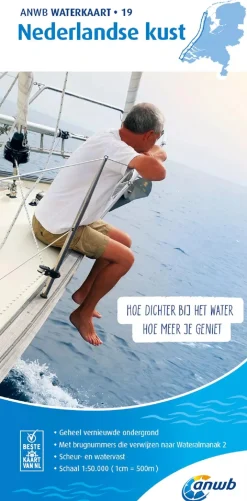 ANWB Waterkaarten<Waterkaart 19 - Nederlandse Kust
