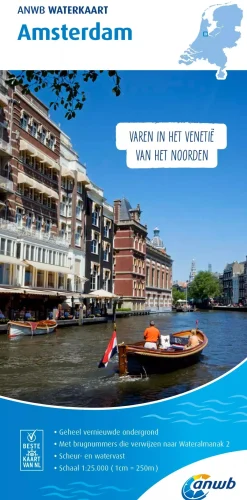 ANWB Waterkaarten>Waterkaart Amsterdam