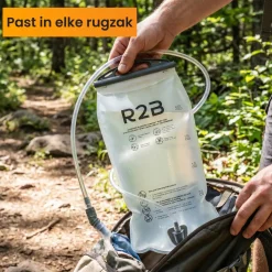R2B Wateropslag & -Zuivering<Waterzak voor runningvest