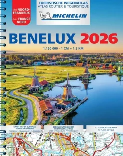 Michelin Atlassen|Wegenkaarten & Atlassen>wegenatlas Benelux 2026