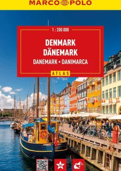 Marco Polo Atlassen|Reisgidsen<Wegenatlas Denemarken