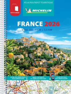 Michelin Atlassen|Reisgidsen>Wegenatlas Frankrijk 2026 A5-formaat