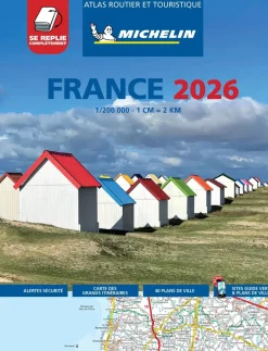 Michelin Atlassen|Reisgidsen>Wegenatlas Frankrijk Multiflex 2026