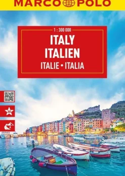 Marco Polo Atlassen|Wegenkaarten & Atlassen<wegenatlas Italië
