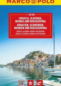 Marco Polo Atlassen|Reisgidsen<Wegenatlas Kroatië - Slovenië - Bosnië