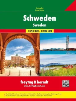Freytag & Berndt Atlassen|Wegenkaarten & Atlassen>wegenatlas Zweden