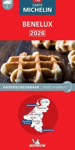 Michelin Wegenkaarten & Atlassen|Wegenkaarten>wegenkaart 795 Benelux 2026
