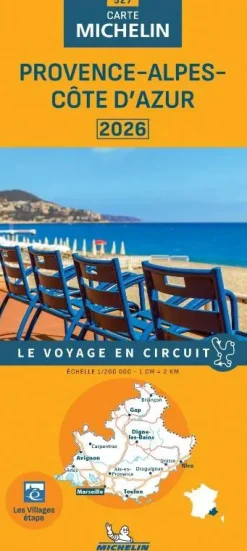 Michelin Wegenkaarten & Atlassen|Wegenkaarten<wegenkaart 527 Provence Cote-d'Azur 2026