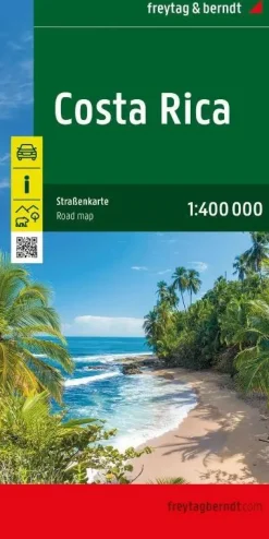 Freytag & Berndt Wegenkaarten & Atlassen|Wegenkaarten>Wegenkaart F&B Costa Rica