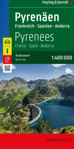 Freytag & Berndt Wegenkaarten & Atlassen|Wegenkaarten>Wegenkaart F&B Pyreneeën