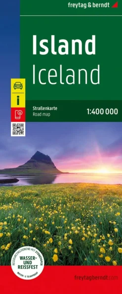 Freytag & Berndt Wegenkaarten>Wegenkaart IJsland Softcover