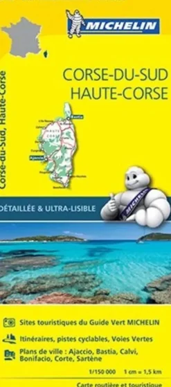 Michelin Wegenkaarten<Wegenkaart Local 345 Corse-du-Sud