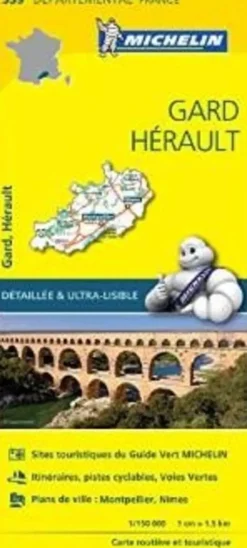 Michelin Wegenkaarten<Wegenkaart Local 339 Gard - Herault