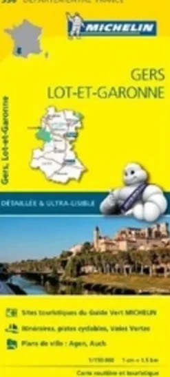 Michelin Wegenkaarten<Wegenkaart Local 336 Gers Lot-et-Garonne